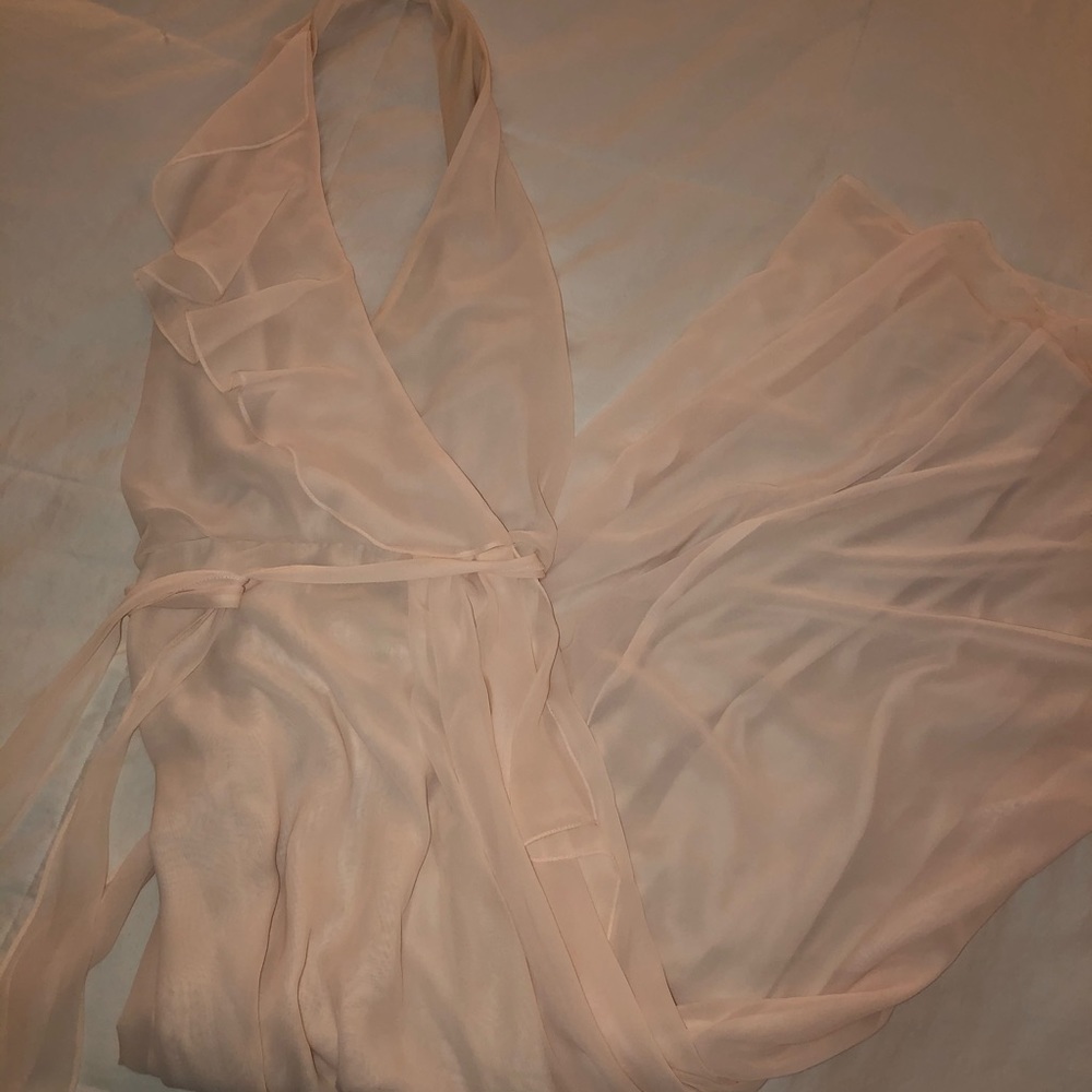 Nouvelle maxi halter dress